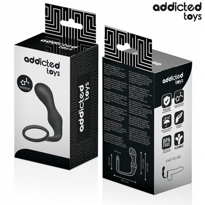 ADDICTED TOYS - ANALPLUG MIT RING MODELL 3