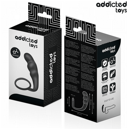 ADDICTED TOYS - ANALPLUG MIT RING MODELL 4