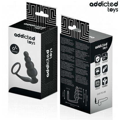 ADDICTED TOYS - ANALPLUG MIT RING MODELL 5