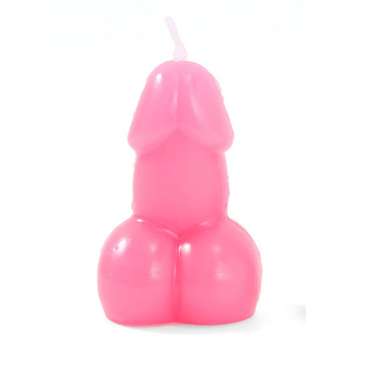 DIABLO PICANTE – PENISFÖRMIGE KERZE IN FUCHSIA