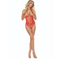 PASSION - BS114 ROTER GITTER-BODYSTOCKING