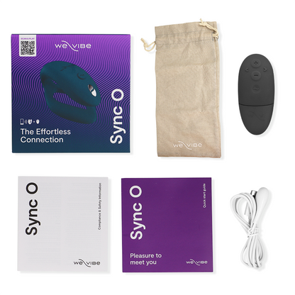 WE-VIBE - SYNC O FLEXIBLER VIBRATOR MIT FERNBEDIENUNG VIOLETT