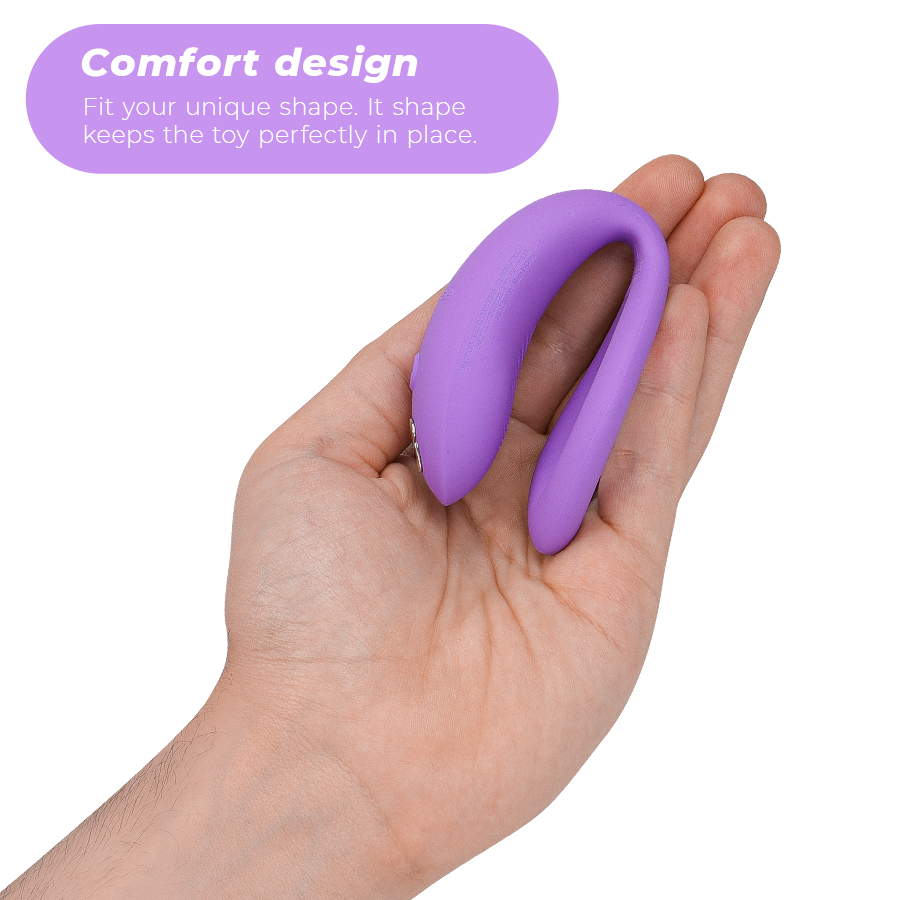 WE-VIBE - SYNC O FLEXIBLER VIBRATOR MIT FERNBEDIENUNG VIOLETT