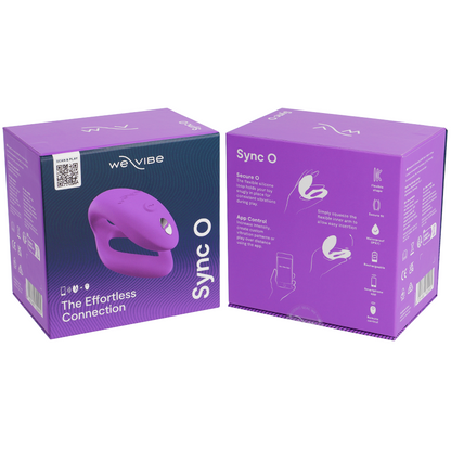 WE-VIBE - SYNC O FLEXIBLER VIBRATOR MIT FERNBEDIENUNG VIOLETT