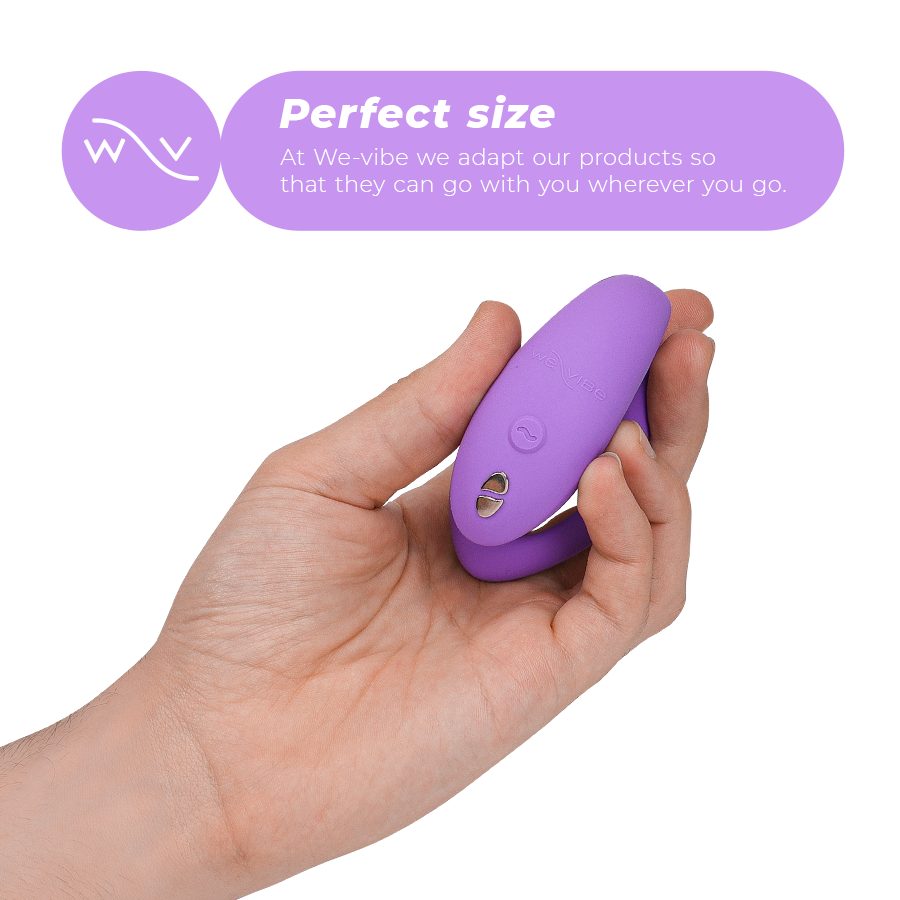 WE-VIBE - SYNC O FLEXIBLER VIBRATOR MIT FERNBEDIENUNG VIOLETT