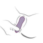 ROCKS-OFF - GLOW GIRL VIBE DISCREET LILA G-PUNKT-VIBRATOR