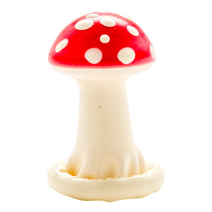 CONDOMERIE - HANDBEMALTE NEUHEITSKONDOME FLIEGENPILZ MODELL 1