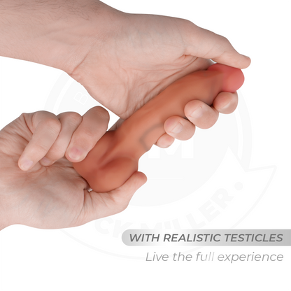COCK MILLER - HYPERREALISTISCHER, ARTIKULIERBARER DILDO 14,8 CM