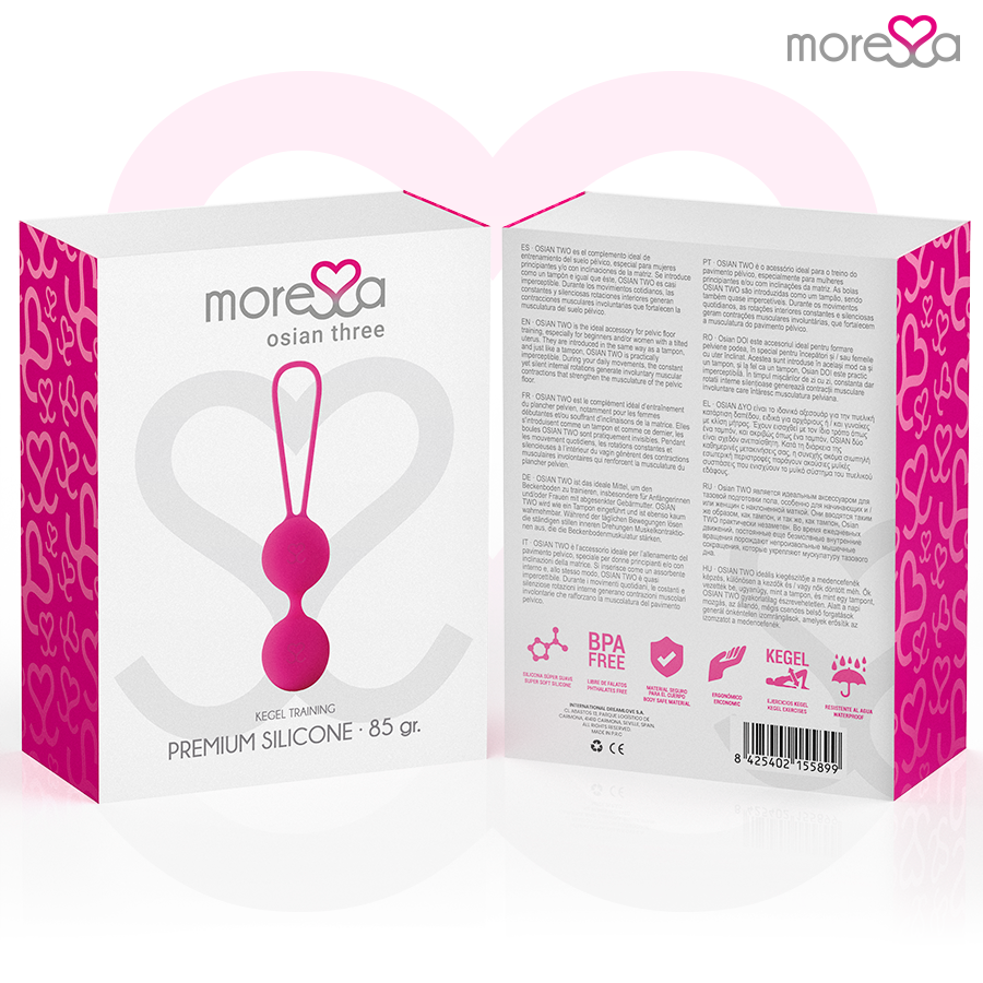 MORESSA - OSIAN DREI PREMIUM SILIKON ROSA