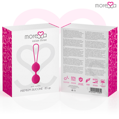 MORESSA - OSIAN DREI PREMIUM SILIKON ROSA