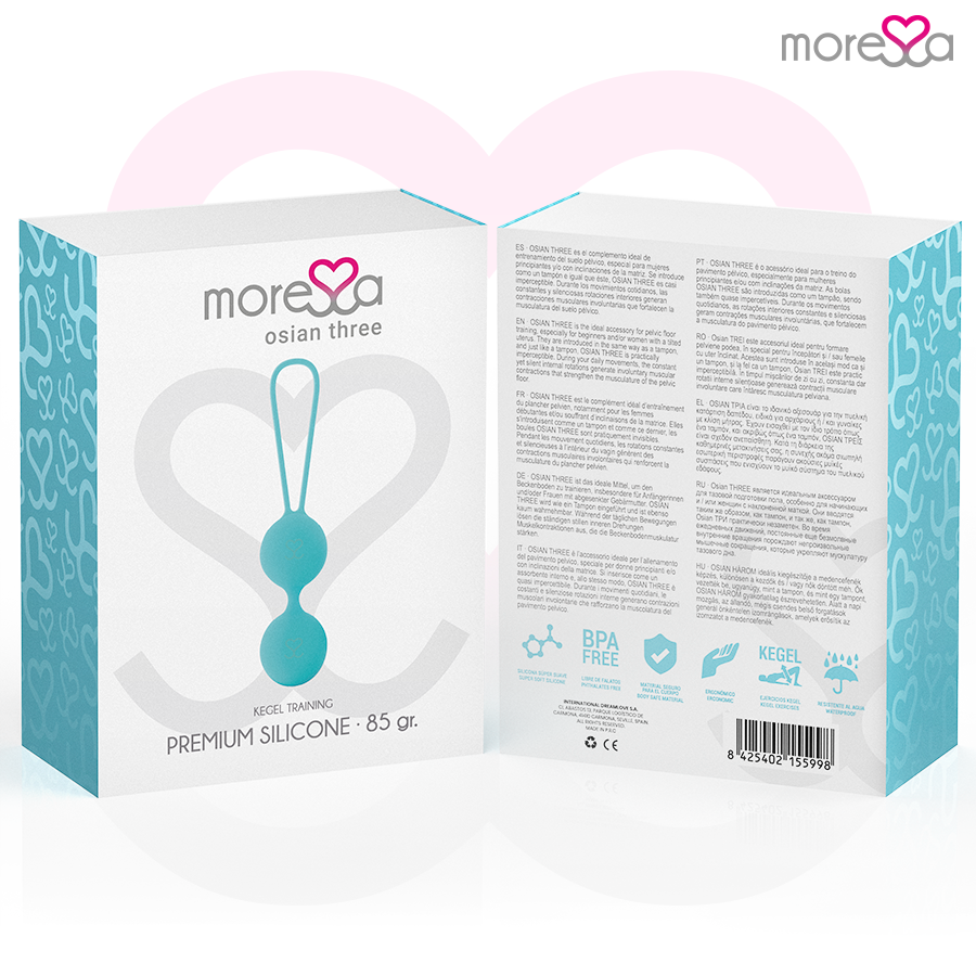 MORESSA - OSIAN DREI PREMIUM TÜRKIS-SILIKON