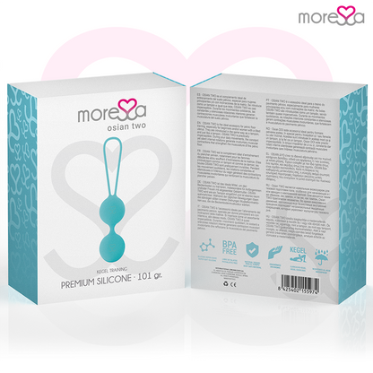 MORESSA - OSIAN ZWEI PREMIUM TÜRKIS-SILIKON