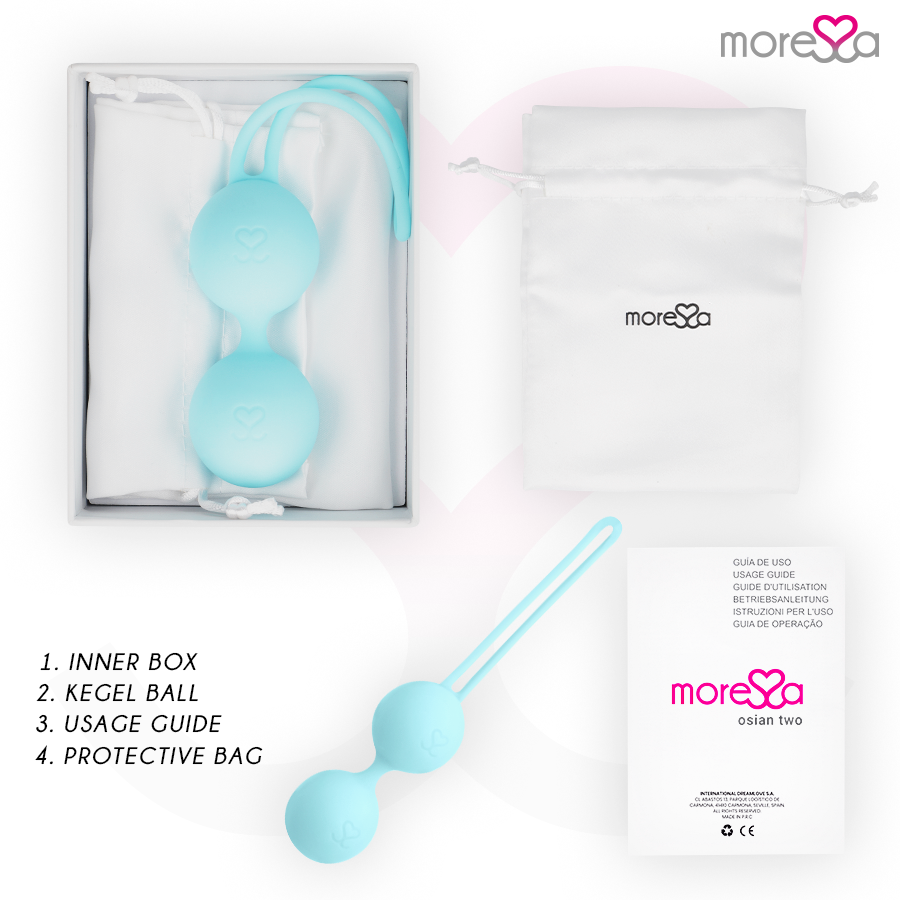 MORESSA - OSIAN ZWEI PREMIUM TÜRKIS-SILIKON
