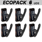 ECOPACKS 6 EINHEITEN - IBIZA VIBRATOR UND KLITORISSTIMULATOR MIT BEISS- UND ROTATIONSEFFEKT