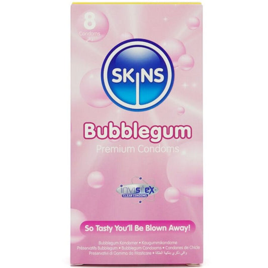 SKINS - BUBBLEGUM PREMIUM-KONDOME PACKUNG 8