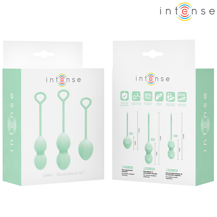 INTENSE - CHARLI KEGEL BALL KIT HELLGRÜN