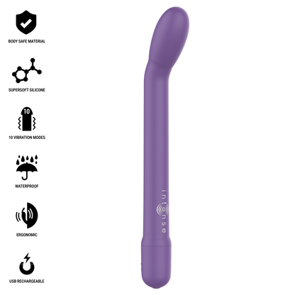 INTENSE - KARLIE WIEDERAUFLADBARER G-SPOT-STIMULATOR LILA