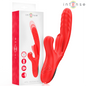 INTENSE - KAROL MULTIFUNKTIONSVIBRATOR STOSS & STIMULATION & STIMULIERENDE WELLEN ROT