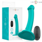INTENSE - KATIE VIBRATOR MIT SAUGNÄPFEN 10 VIBRATIONEN BLAU FERNBEDIENUNG