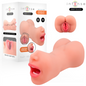 INTENSE DEEP TOUCH – RILEY DOPPELMUSTURBATOR FÜR MUND UND VAGINA
