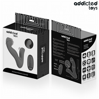 ADDICTED TOYS – OSZILLIERENDER PROSTATAMASSAGEGERÄT MIT PULSATIONSMODUS-FERNBEDIENUNG