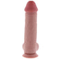 GET REAL - DELUXE REALISTIC PENIS WITH TESTICLES EXTRA THICK 31 CM