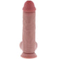 GET REAL - DELUXE REALISTIC PENIS WITH TESTICLES EXTRA THICK 25 CM