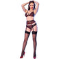 CHILIROSE - CR 4883 VIERTEILIGES SET SCHWARZ S