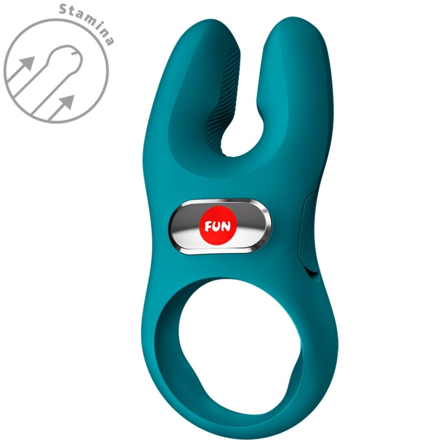 FUN FACTORY - NOS PRO VIBRIERENDER COCKRING, FLASCHE, GRÜN