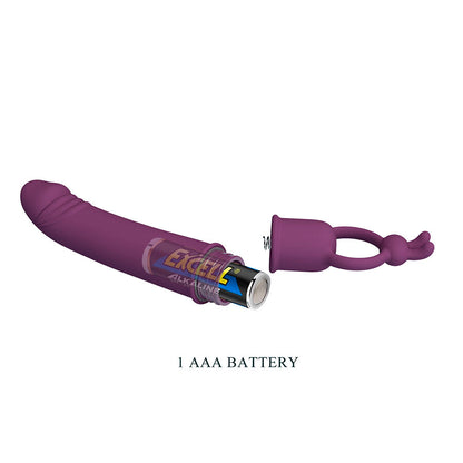 PRETTY LOVE - CORA VIBRATOR PENISFORM MIT WIDERSTANDSRING