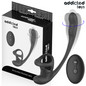 ADDICTED TOYS – ANALPLUG MIT VIBRATION, 360°-WELLUNG UND HODENSTIMULATOR