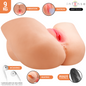 INTENSE DEEP TOUCH - JULIA VAGINALMASTURBATOR MIT SAUG-, WÄRME-, VIBRATIONS- UND SPRACHEFFEKTEN SOWIE FERNBEDIENUNG, 9 KG