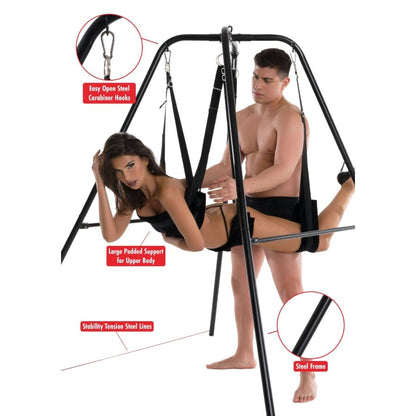 HIDDEN DESIRE - EXTREME LOVERS SEXSCHAUKEL MIT GESTELL