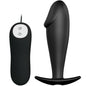 PRETTY LOVE - SILIKON ANAL PLUG PENIS FORM UND 12 VIBRATIONSMODI SCHWARZ