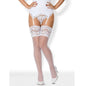 OBSESSIVE - CHARMEA WEISSE STRUMPFHOSE L/XL