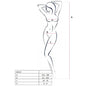 PASSION - WOMAN BS019 BODYSTOCKING SCHWARZ EINE GRÖSSE