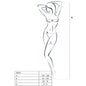 PASSION - WOMAN BS031 BODYSTOCKING SCHWARZ EINE GRÖSSE