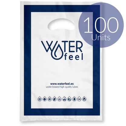 WATERFEEL - 100 KLEINE PLASTIKBEUTEL 25 X 35 CM