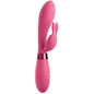 OMG - SELFIE SILICONE VIBRATOR KANINCHEN ROSA