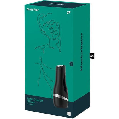 SATISFYER - MASTURBADOR MEN CLASSIC SCHWARZ