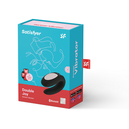 SATISFYER - DOUBLE JOY CON APP LILA
