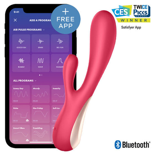 SATISFYER - MONO FLEX ROSA MIT APP