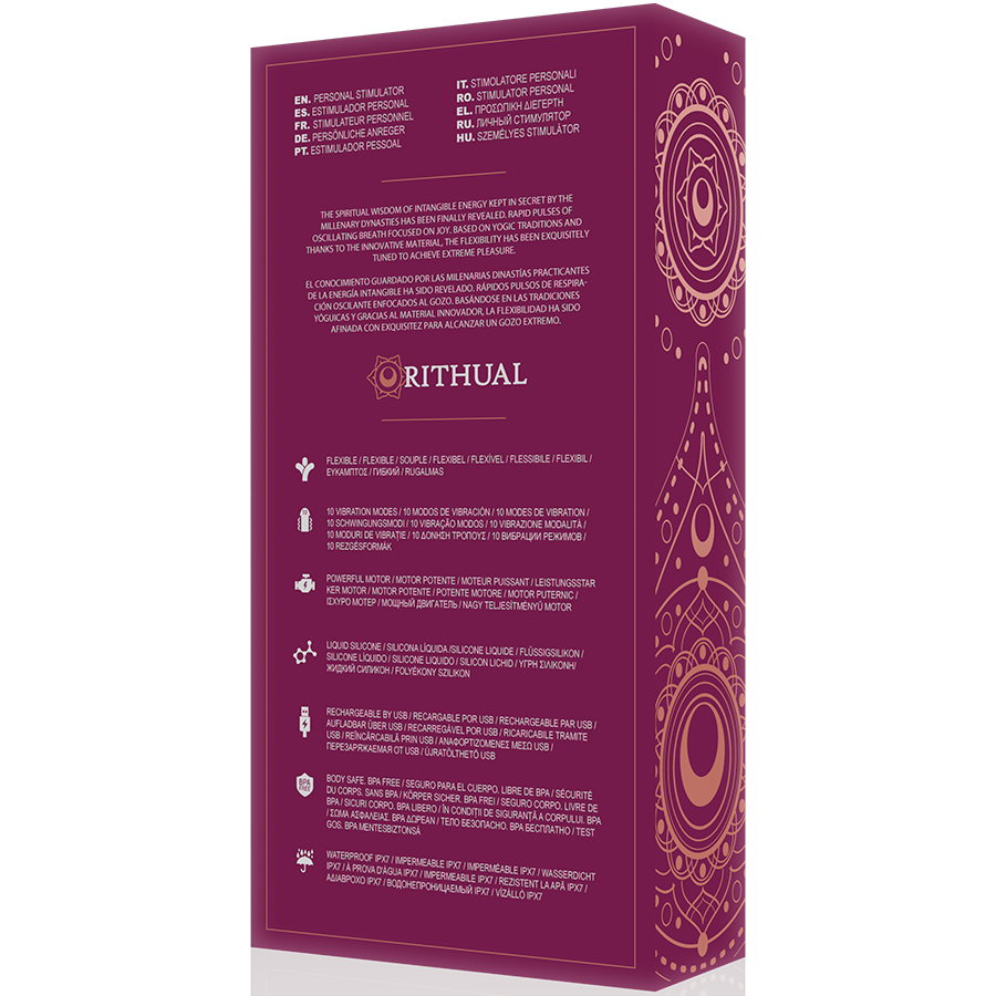 RITHUAL - KRIYA - STIMULAODR WIEDERAUFLADBARER G-POINT SCHWARZ