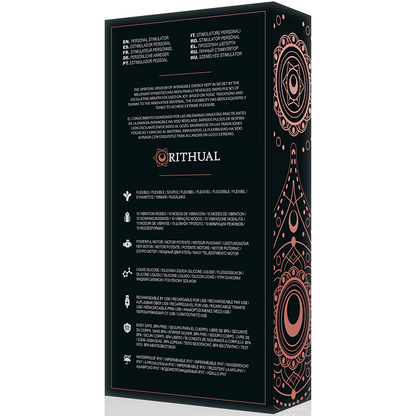 RITHUAL - KRIYA - STIMULAODR WIEDERAUFLADBARER G-POINT SCHWARZ