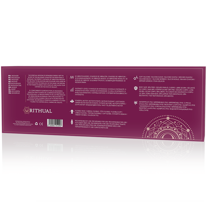 RITHUAL - LEISTUNGSSTARKER WIEDERAUFLADBARER AKASHA - WAND 2.0 SCHWARZ