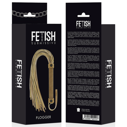 FETISH SUBMISSIVE ORIGEN - VEGANE LEDERPEITSCHE