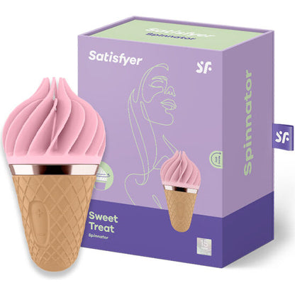 SATISFYER - SWEET TREAT SPINNATOR SCHWARZ