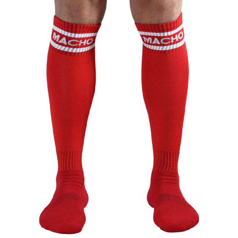 MACHO - LANGE SOCKEN, EINE GRÖSSE, BLAU