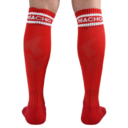 MACHO - LANGE SOCKEN, EINE GRÖSSE, BLAU