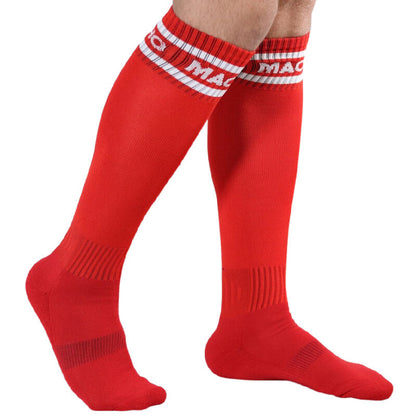 MACHO - LANGE SOCKEN, EINE GRÖSSE, BLAU